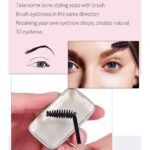 2 Pack Eyebrow Soap Kit, 4D Brows Gel Long Lasting Eyebrow Setting Gel Waterproof Eyebrow Makeup Balm Pomade Cosmetics (0.7 Ounce (Pack of 2)) - Image 4