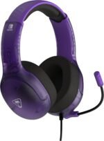 Turtle Beach Airlite Fit Wired Gaming Headset: Officially Licensed for Nintendo Switch, Nintendo Switch Lite & OLED Model - Flip-to-Mute Mic, Over-Ear Comfort Cushions, 40mm Speakers - Ghost Purple - Image 4