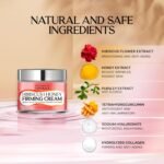 Enaskin Naturals Neck Firming & Tightening Cream with Hibiscus and Honey: Anti-Aging Moisturizer for Fine Lines, Wrinkles & Deep Hydration – Neck, Face & Chest Cream - 1.7 Fl Oz - Image 4