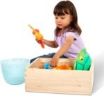 Melissa & Doug Sunny Patch Seaside Sidekicks Sand Baking Set-Beach Toy, Outdoor Play for Kids Ages 3+ - Image 8