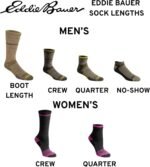 Eddie Bauer Men's Dura Dri Moisture Control Crew Socks (6 & 12 Packs) - Image 5
