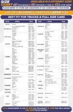 EcoNour Windshield Sun Shade 2 Piece Large Size (32.5" L x 36" W) for Truck, Foldable Truck Sunshade Blocks Heat and UV Rays, Keeps Interior Cool, Durable Automotive Interior Accessory - Image 4