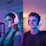 YPBDAN Gaming Headset for PS5, PS4, Xbox Series X|S, Xbox One, PC, Switch, Mac - RGB Over-Ear Headphones with 7.1 Surround Sound, Noise Cancelling Mic, 50mm Drivers & Memory Earmuffs for Nintendo 64 - Image 8