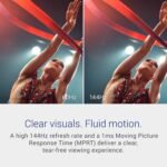 Dell 24 Monitor - SE2426H - 23.8-inch FHD (1920x1080) 144Hz 1ms Display, in-Plane Switching (IPS) Technology, AMD FreeSync™, TÜV 3-Star 2X HDMI, Tilt - Image 3