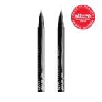 NYX PROFESSIONAL MAKEUP Epic Ink Liner, Waterproof Liquid Eyeliner - Black (Pack Of 2), Vegan Formula - Image 3