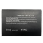 Eyebrow Powder Palette Set - 12 Colors, 5 Mascaras, 4 Stencils, Brush & Pencil, Volumizing Gel for Natural Brows - Image 8