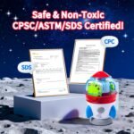 Rocket-Shaped Bubble Machine for Kids & Pets - Dual Powerful Bubble Outlets, Automatic 360° Rotation, Adjustable LED Lights & Music – Ideal for Indoor/Outdoor Birthday Parties - Image 5