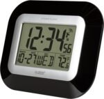 La Crosse Technology Atomic Wall/Table Clock, 7.2-inch H x 8.95-inch W x 1.2-inch D (WT-8005U-B) - Image 4