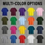 Custom T Shirts with Photo/Logo/Text - Personalized Comfort Cotton Tee for Men Women Design Your Own Shirt Front & Back Print - Image 6