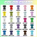 Custom T Shirts Unisex Customized Shirts Bulk for Women Men Design Your Own Short Sleeve Tee Shirts with Logo Text - Image 6