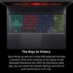 Acer Nitro 16 Gaming Laptop | AMD Ryzen 5 7640HS Hexa-Core CPU | NVIDIA GeForce RTX 4050 Laptop GPU | 16" WUXGA 165Hz IPS Display | 8GB DDR5 | 512GB Gen 4 SSD | WiFi 6E | RGB Backlit KB | AN16-41-R148 - Image 8