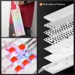 DAREU COOL60 60% Hall Effect Gaming Keyboard with Magnetic Switch, SOCD, 0.01mm Actuation Adjustable Rapid Trigger,8000 Hz Polling, Topographic PBT Keycaps, Hot-swap, RGB Backlit - Image 10