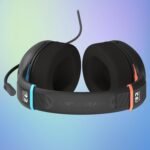 Turtle Beach Airlite Fit Wired Gaming Headset – Officially Licensed for Nintendo Switch 2, Nintendo Switch, Durable, Lightweight, Charcoal Blue/Red - Image 9