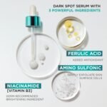 L’Oréal Paris Bright Reveal 12% [Niacinamide + Amino Sulfonic + Ferulic] Dark Spot Serum 1oz + Moisturizer Sample - Image 4