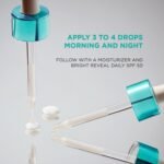 L’Oréal Paris Bright Reveal 12% [Niacinamide + Amino Sulfonic + Ferulic] Dark Spot Serum 1oz + Moisturizer Sample - Image 6