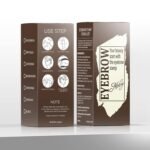 Eyebrow Stamp Stencil Kit - Eyebrow Powder with Brush Long-Lasting & Waterproof Brow Shaping Kit with 24 Reusable Thin & Thick Eyebrow Stencils for Natural Eyebrow Color, Gifts for Mom (Light Brown) - Image 10