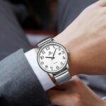 LN LENQIN Mens Watches Easy Read Analog Quartz Sport Waterproof Watch for Men with Date and 38mm Stainless Steel Expansion Band - Image 7