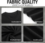 Custom T Shirts with Photo/Logo/Text - Personalized Comfort Cotton Tee for Men Women Design Your Own Shirt Front & Back Print - Image 6