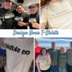 Custom T Shirts Design Your Text, Personalized T Shirts for Men Women with Front & Back Print Customized T Shirts - Image 6