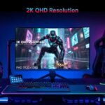 KTC 27 Inch 240Hz Curved Gaming Monitor, 2K QHD 2560x1440P Computer Monitor with 1000R, 2500:1 Contrast, Adaptive Sync, DP 1.4, HDMI 2.0, VESA, Tiltable, H27S25E - Image 5