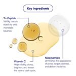 Bliss Vitamin C + Tri-Peptide Brightening Moisturizer | Squalane & Hydration Boosters | Anti-Aging Face Cream for Collagen and Elasticity | Clean Vegan & Cruelty Free 1.7 fl oz - Image 6