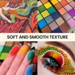 K'APEINE 36 Colors Eyeshadow Palette, Colorful Eyeshadows Palette Neon Shimmer Matte Glitter Eye Shadow High Pigmented Shadow Set Long Lasting Eye Makeup for Women - Image 7