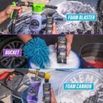 Chemical Guys HydroSuds Ceramic Shine High Foaming Car Wash Soap - Foam Cannon Soap, Works with Foam Guns or Bucket Washes Safe for Cars, Trucks, Motorcycles, RVs, & More, Berry Scent - 64 fl oz - Image 6