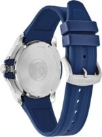 Citizen Men's Eco-Drive Weekender Watch in Stainless Steel with Blue Polyurethane Strap, Blue Dial (Model: AW1158-05L) - Image 4