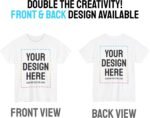 Custom Gildan T Shirts – Personalized Tees with Text, Image or Logo | Design Your Own Shirt for Men & Women | Merch on Demand - Image 4