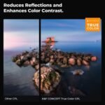 K&F CONCEPT 82mm True Color Variable Fader ND2-32 ND Filter and CPL Circular Polarizing Lens Filter in 1 for Camera Lens Neutral Density Polarizer Filter (Nano-X Series) - Image 5