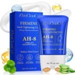 AH-8 Neck Firming Cream, Neck Creams for Tightening and Firming Crepey Skin, Hexapeptide Neck Tightening Cream with Roller – Moisturizing & Reduces wrinkles, fine lines & double chin - 4.23oz - Image 2
