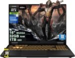 ASUS TUF Gaming F16 Laptop 16" WUXGA IPS 165Hz (100% sRGB, GSYNC) Intel 16-core i7-14650HX 32GB RAM 1TB SSD GeForce RTX 5070 DLSS4 (Up to 798 AI Tops) RGB Backlit Thunderbolt Wi-Fi6E Win11Pro ICP Hub - Image 2