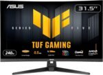 ASUS TUF Gaming Series 5 32” 1080P Curved Monitor (VG32VQM5AZ) - Full HD, 1500R, 240Hz, 0.5ms, Extreme Low Motion Blur Sync, FreeSync Premium, 120% sRGB, DisplayWidget, 3 yr Warranty - Image 2