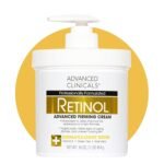 Advanced Clinicals Retinol Body Lotion & Face Moisturizer | Visible Anti Aging Skin Care Retinol Body Cream For Women & Men Targets Look Of Fine Lines, Wrinkles, & Crepe Looking Dry Skin, 16 Ounce - Image 2