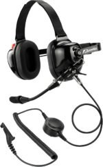 Arrowmax AHDH0032-BK-M9 Noise Cancelling Headset Compatible with Motorola APX6000 APX7000 APX8000 XPR6350 XPR6550 XPR7550 XPR7350e XPR7550e XPR7580e APX 6000 7000 8000 XPR 6550 7550 7550e Radio - Image 2