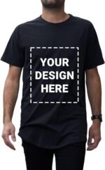 BILLIONHATS Custom T-Shirts for Men – Personalized Cotton Blend Shirt with Photo, Logo, or Text Front & Back Print - Image 2