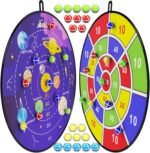 BooTaa 29" Large Dart Board for Kids, Kids Dart Board with Sticky Balls, Boys Toys, Indoor/Sport Outdoor Fun Party Play Game Toys, Birthday Gifts for 3 4 5 6 7 8 9 10 11 12 Year Old Boys Girls - Image 2