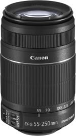 Canon EFS 55-250mm f/4.0-5.6 is II Telephoto Zoom Lens for Canon Digital SLR Cameras - International Version (No Warranty) - Image 2