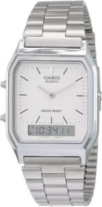 Casio - Mens Watch - AQ230A7D, Silver, Core - Image 2
