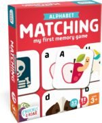 Chuckle & Roar Alphabet Matching Memory Game for Kids Ages 3+ – Preschool Letter Matching Board Game for Toddlers, Uppercase & Lowercase ABC Learning Game - Image 2
