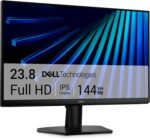 Dell 24 Monitor - SE2426H - 23.8-inch FHD (1920x1080) 144Hz 1ms Display, in-Plane Switching (IPS) Technology, AMD FreeSync™, TÜV 3-Star 2X HDMI, Tilt - Image 2
