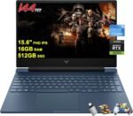 HP Victus 15 Gaming Laptop 15.6” FHD IPS Anti-Glare 144Hz Intel 8-core i5-12450H (Beat i7-11800H) 16GB RAM 512GB SSD GeForce RTX 3050 Backlit B&O Fast Charging Win11 Blue w/ICP Accessory - Image 2