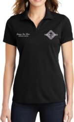 INK STITCH Women Lst640 Custom Embroidery Personalized Logo Texs Mesh Cool Fit Polo Shirts - Image 2