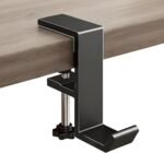 JAKO Headphone Stand - Aluminum Alloy Headphone Holder, Under Headset Stand for Desk Fit for PC Gaming Headset Hanger Hook Suitable for Office, Computer, Student Class Desk, Handmade Creator Table - Image 2