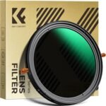 K&F CONCEPT 82mm Variable Fader ND2-32 ND Filter and CPL Circular Polarizing Lens Filter in 1 for Camera Lens Waterproof Neutral Density Polarizer Filter (Nano-D Series) - Image 2