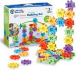 Learning Resources Gears 100-Piece Deluxe Building Set -STEM Activities, Fine Motor Skills, Toddler Explorer Kit, Science and Construction, Boys and Girls Gifts - Image 2
