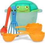 Melissa & Doug Sunny Patch Seaside Sidekicks Sand Baking Set-Beach Toy, Outdoor Play for Kids Ages 3+ - Image 2