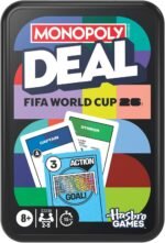 Monopoly Deal FIFA World Cup 2026 Edition Game – Officially Licensed FIFA World Cup Soccer Card Game for Kids – Ages 8+ – 2 to 5 Players – 15 Mins. - Image 2