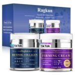 Ragkun Retinol Neck & Face Dual-Action Set—Collagen & Hyaluronic Acid Firming Neck Cream, Anti-Aging Day & Night Moisturizer, Instant Face Lift Wrinkle Creams for Women & Men, 2-Pack - Image 2