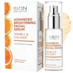 Skin Aesthetics Vitamin C Serum For Face - Dermatologist Tested - with Collagen For Dark Spots, Skin Brightening, Anti-Aging & Acne + Fine Lines & Wrinkles - Vegan, Clean Beauty Korean Skin care - Image 2